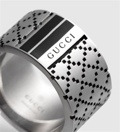 etsy silver gucci rings|gucci silver ring for men.